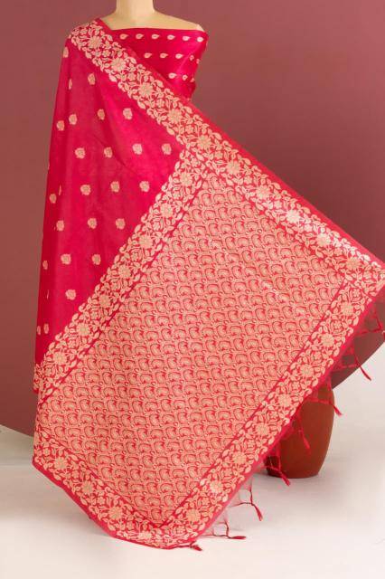 Akshara jamdani raw silk Wholesale saree supplier in Mumbai